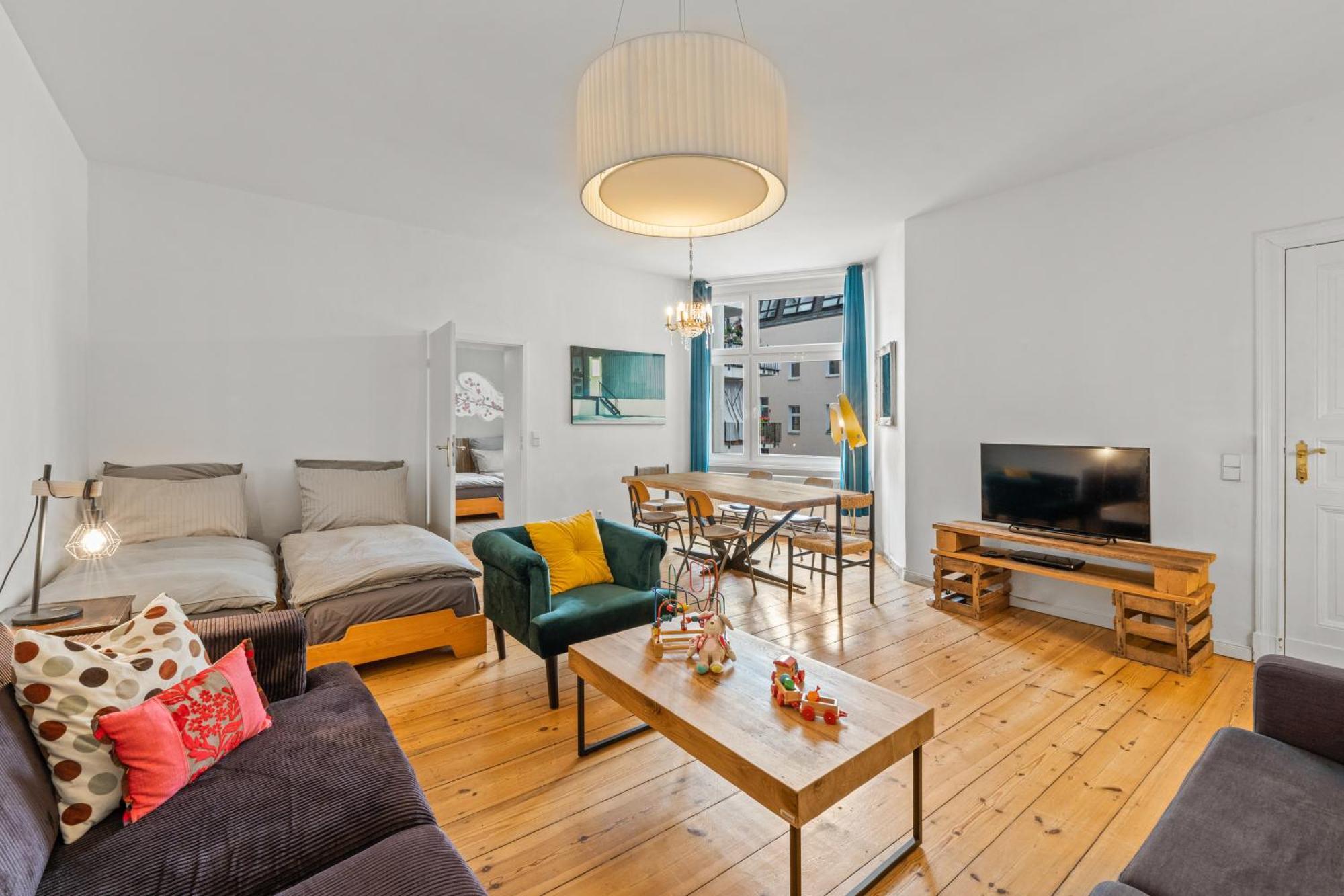 Wilhelmshavener 3Br In Downdown Moabit Apartment Berlin Exterior photo